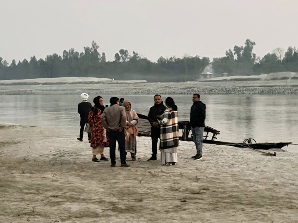 Observation of Dhalara River bank